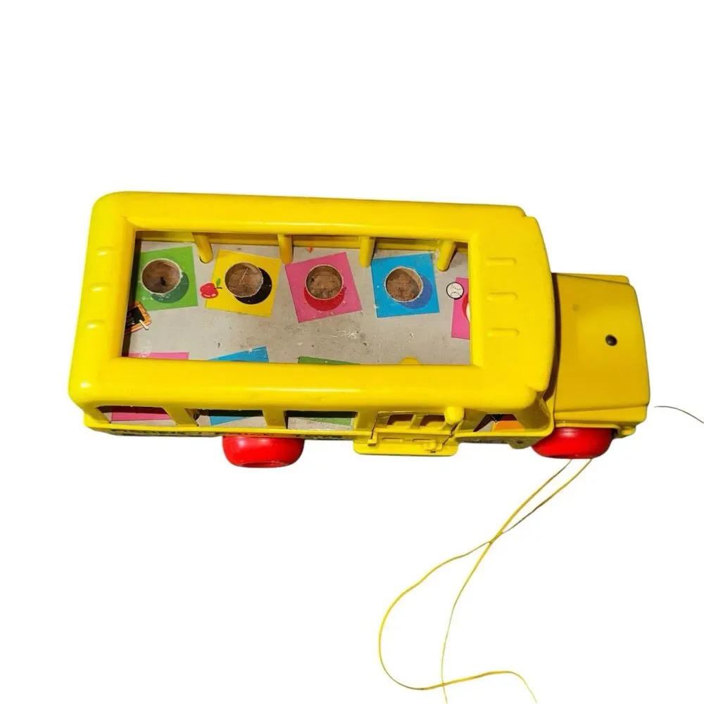 Vintage 1965 Fisher‎ Price School Bus #192 No Figures